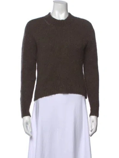 Pre-owned Paloma Wool Wool Crew Neck Sweater In Brown