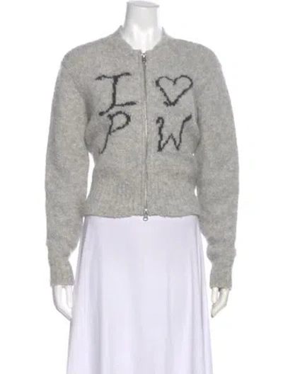 Pre-owned Paloma Wool Wool Crew Neck Sweater In Gray