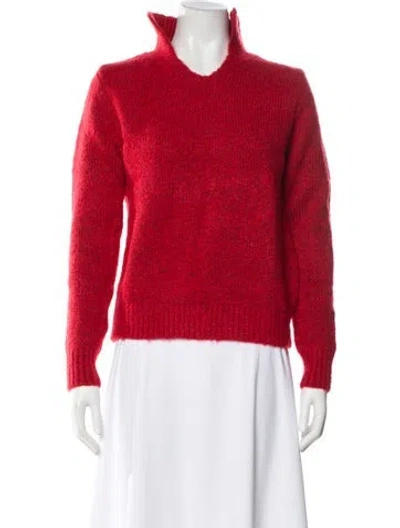 Pre-owned Paloma Wool Wool Crew Neck Sweater In Red