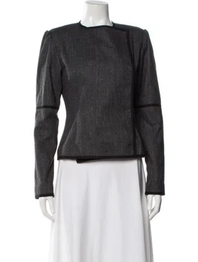 Pre-owned Paloma Wool Wool Evening Jacket In Gray