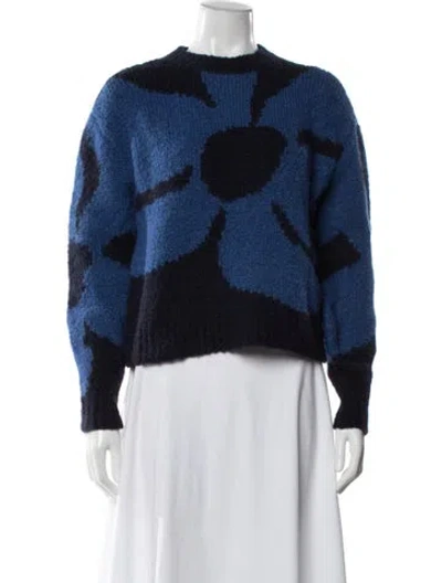 Pre-owned Paloma Wool Wool Graphic Print Sweater In Blue