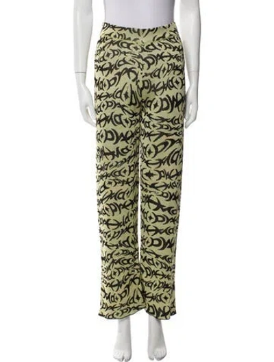 Pre-owned Paloma Wool Wool Printed Sweater In Green