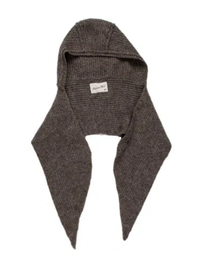 Pre-owned Paloma Wool Wool Scarf In Gray