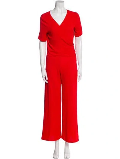 Pre-owned Paloma Wool Wool Set In Red