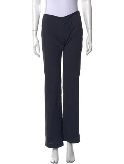 Pre-owned Paloma Wool Wool Straight Leg Pants In Blue