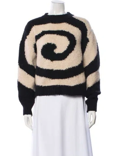 Pre-owned Paloma Wool Wool Striped Sweater In Black