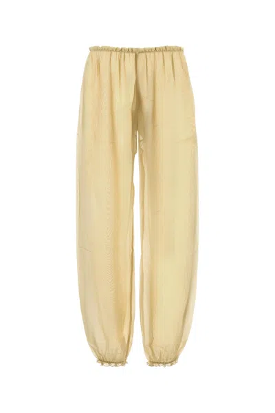 Paloma Wool Yellow Silk Weza Pant