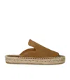 Palomitas Alya Brown Flat Sandal In Brown
