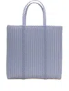 Palorosa Large Flat Woven Tote Bag
