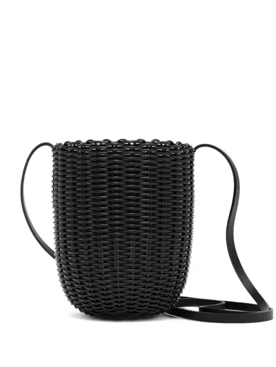 Palorosa Mini Woven Bucket Bag