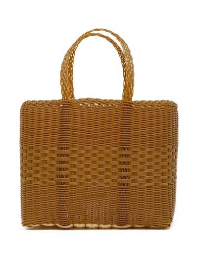 Palorosa Small Lace Woven Tote Bag