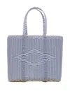 Palorosa Small Woven Texture Tote Bag
