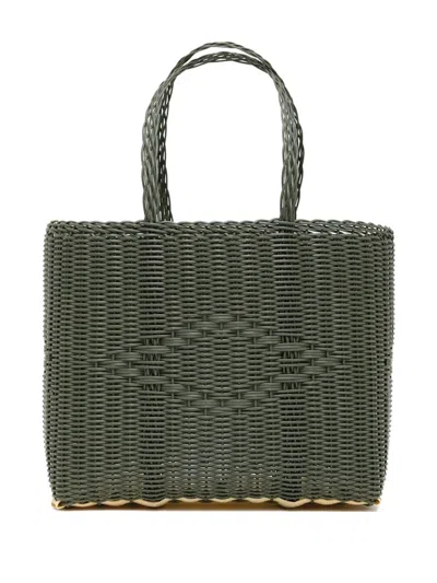 Palorosa Small Woven Tote Bag