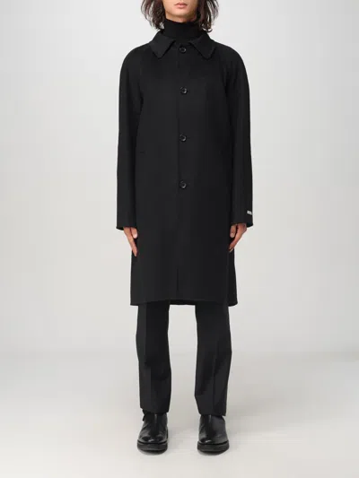 Paltò Coat  Men Color Black In Schwarz