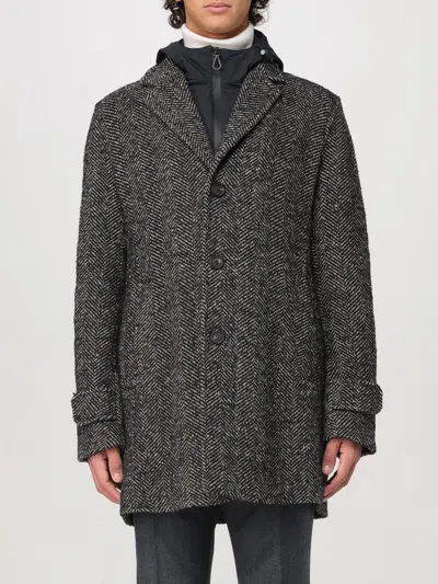 Paltò Coat  Men Color Grey In Grau