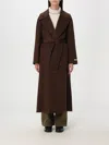 Paltò Coat  Woman Color Brown In Braun