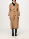 Paltò Coat  Woman Color Hazel In Haselnuss