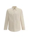 Paltò Gilberto Shirt Jacket In Bianco