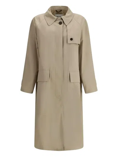 Paltò Marta Trench Coat In Beige