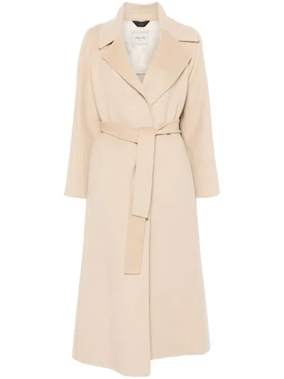 Paltò Paola Coat In Beige