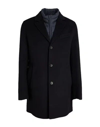Paltò 365 Man Coat Midnight Blue Size 40 Wool, Nylon