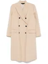 Paltò Arianna Wool Double-breasted Coat
