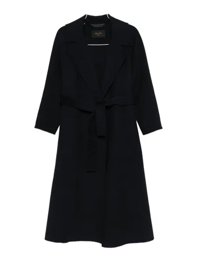 Palto' Paola Wool Coat In Blue