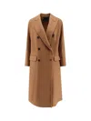 Paltò Double-breasted Peak-lapel Coat
