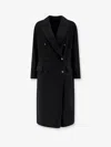 Palto' Arianna Db Wool Coat In Black