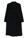 Paltò Arianna Wool Coat In Black
