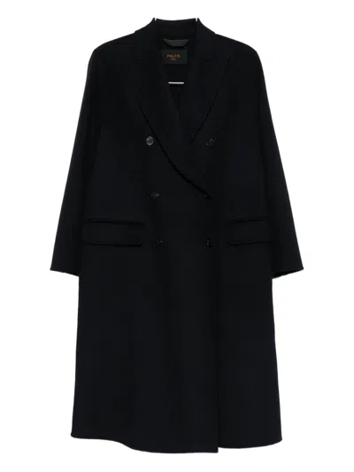 Paltò Arianna Wool Coat In Black