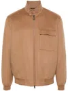 Paltò Arturo Bomber Jacket In Brown