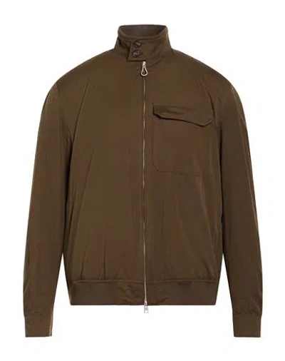 Paltò Arturo Cor Man Jacket Brown Size 42 Cotton, Polyester, Polyamide, Elastane