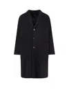 Paltò 'cameron' Wool-blend Coat In Black