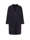 Paltò Cameron Db Wool Blend Coat In Black