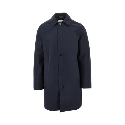 Paltò 'cantuccio' 2l Drill Coat In Blue