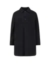 Paltò Cantuccio Felt Wool Coat With Padded Lining In Black
