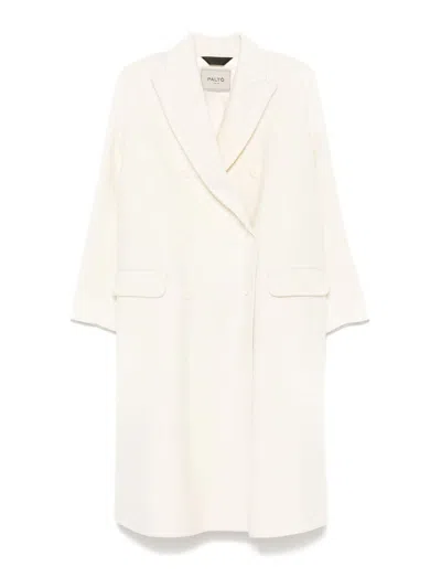 Palto' Arianna Wool Coat In White