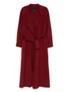 Paltò Coats Bordeaux In Burgundy