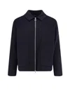 Paltò Dante Zip-up Shirt Jacket In Blue