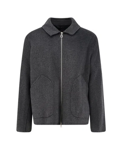 Paltò Dante Db Wool Blend Coat In Gray