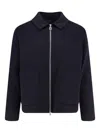 Paltò Dante Zip-up Shirt Jacket In Black