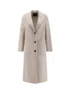 Paltò Elsa Db Wool Coat In Pink
