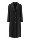 Palto' Elsa Db Wool Coat In Black