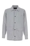 Paltò Palto Embroidered Polyester-blend Giovanni Shirt In Gray
