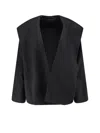 Paltò Filo Db Wool Coat In Black