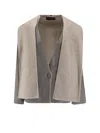 Paltò Filo Db Wool Coat In Brown