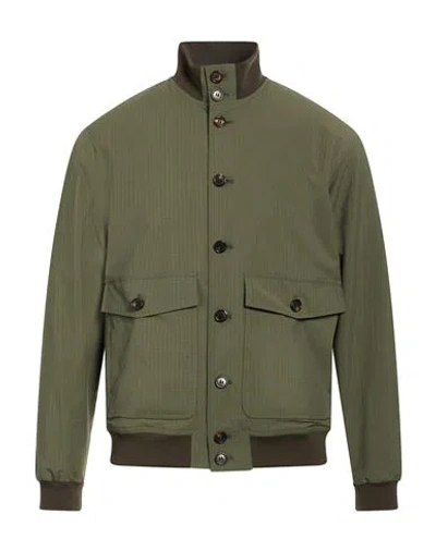 Paltò Gaspare Rip Man Jacket Military Green Size 40 Polyester, Polyamide, Elastane