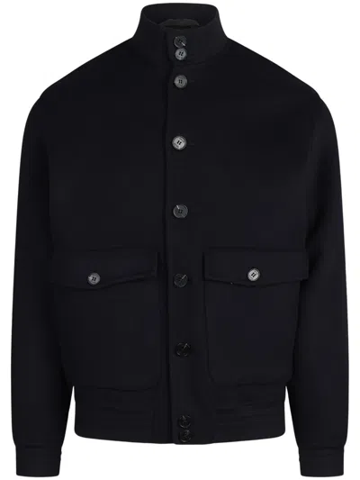 Palto' Gaspare Wool Jacket By  In Blue