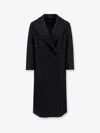 Palto' Giada Double-breasted Coat In Black